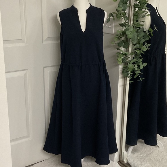 Anne Klein Royal Blue Midi Dress SIZE 2 - Picture 3 of 8